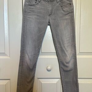 Citizens Of Humanity Slim Fit Light Gray Jeans Sz 27